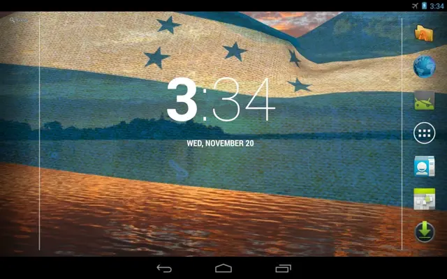 Honduras Flag android App screenshot 1